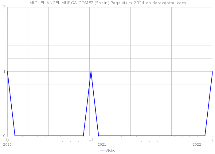 MIGUEL ANGEL MURGA GOMEZ (Spain) Page visits 2024 