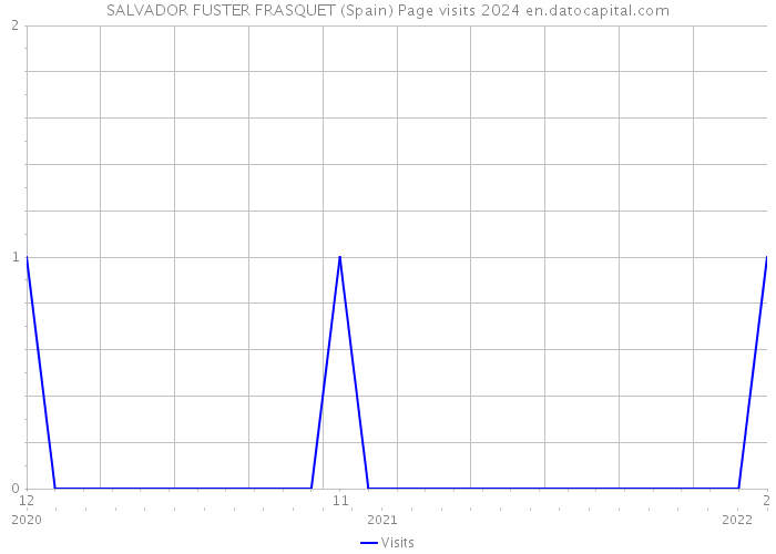 SALVADOR FUSTER FRASQUET (Spain) Page visits 2024 