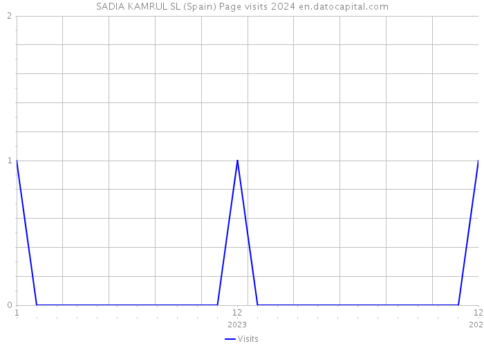 SADIA KAMRUL SL (Spain) Page visits 2024 