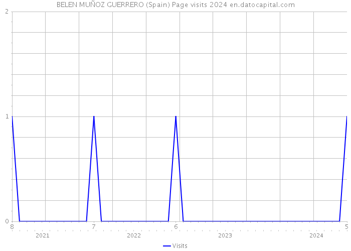 BELEN MUÑOZ GUERRERO (Spain) Page visits 2024 