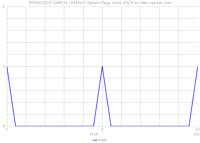FRANCISCO GARCIA GOZALO (Spain) Page visits 2024 