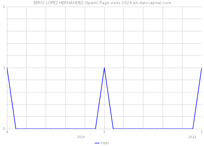SERGI LOPEZ HERNANDEZ (Spain) Page visits 2024 