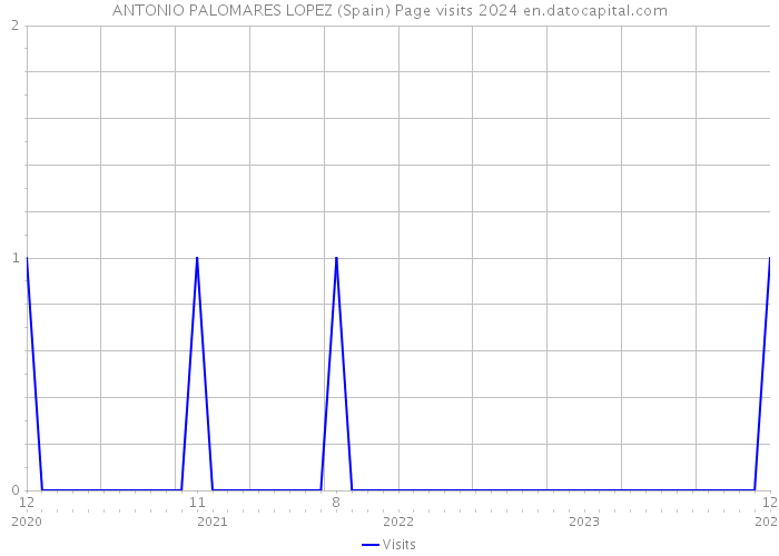 ANTONIO PALOMARES LOPEZ (Spain) Page visits 2024 
