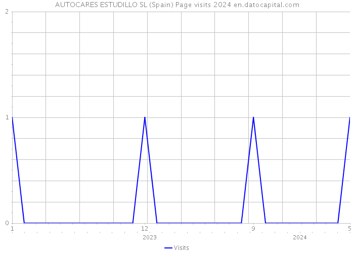AUTOCARES ESTUDILLO SL (Spain) Page visits 2024 