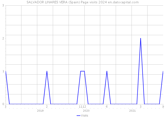 SALVADOR LINARES VERA (Spain) Page visits 2024 