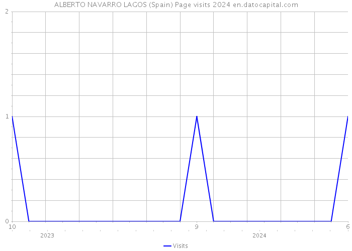 ALBERTO NAVARRO LAGOS (Spain) Page visits 2024 