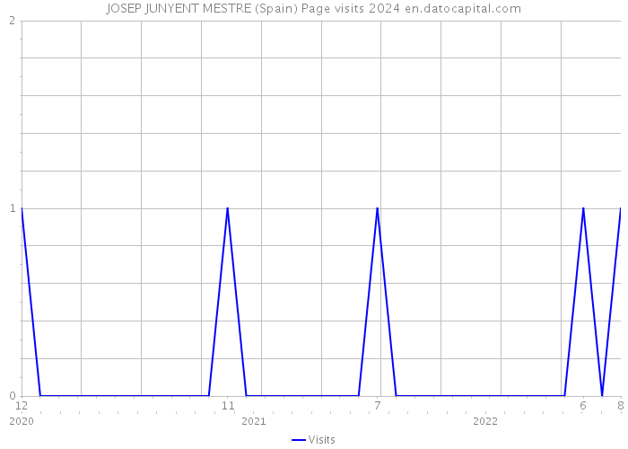 JOSEP JUNYENT MESTRE (Spain) Page visits 2024 