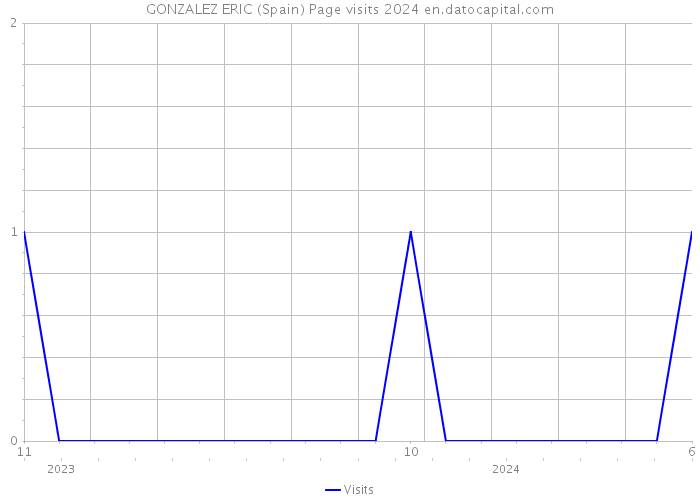 GONZALEZ ERIC (Spain) Page visits 2024 