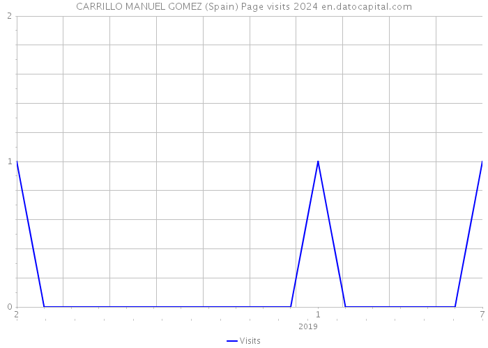 CARRILLO MANUEL GOMEZ (Spain) Page visits 2024 