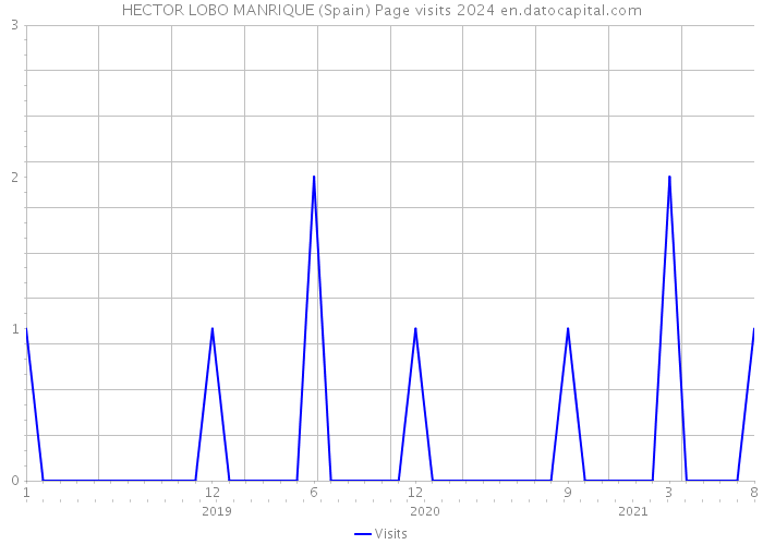 HECTOR LOBO MANRIQUE (Spain) Page visits 2024 