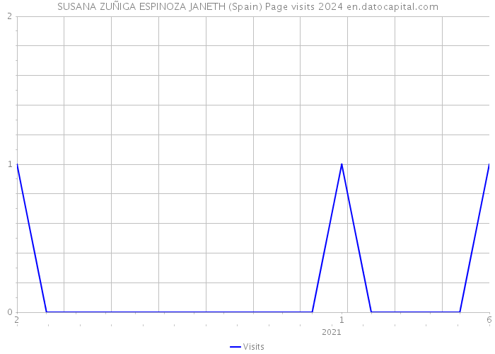 SUSANA ZUÑIGA ESPINOZA JANETH (Spain) Page visits 2024 