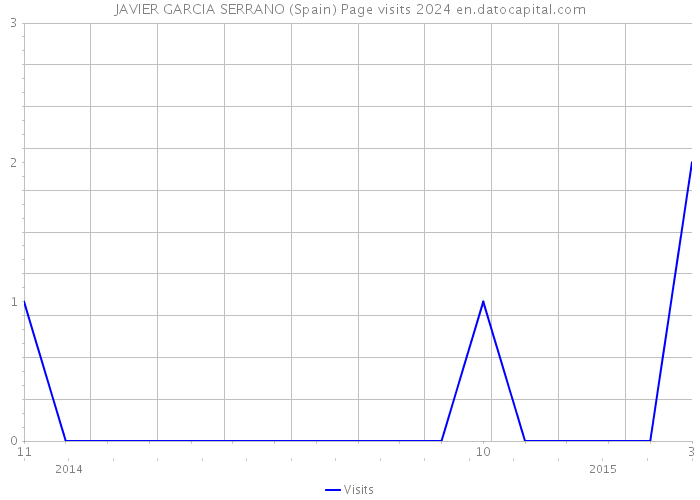 JAVIER GARCIA SERRANO (Spain) Page visits 2024 