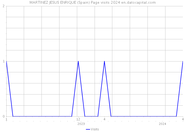 MARTINEZ JESUS ENRIQUE (Spain) Page visits 2024 