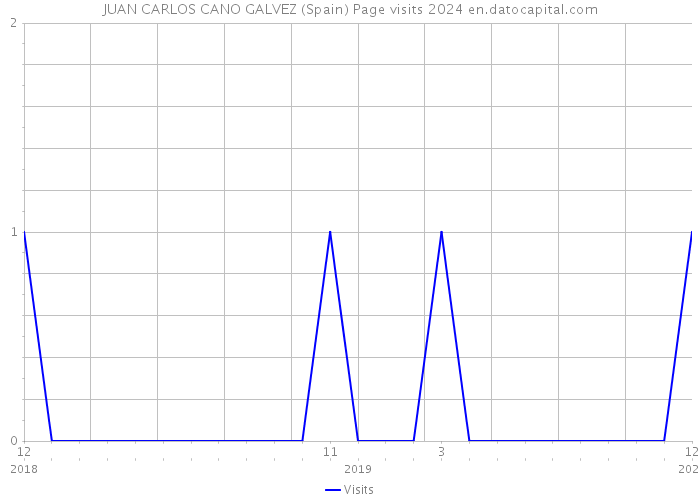 JUAN CARLOS CANO GALVEZ (Spain) Page visits 2024 