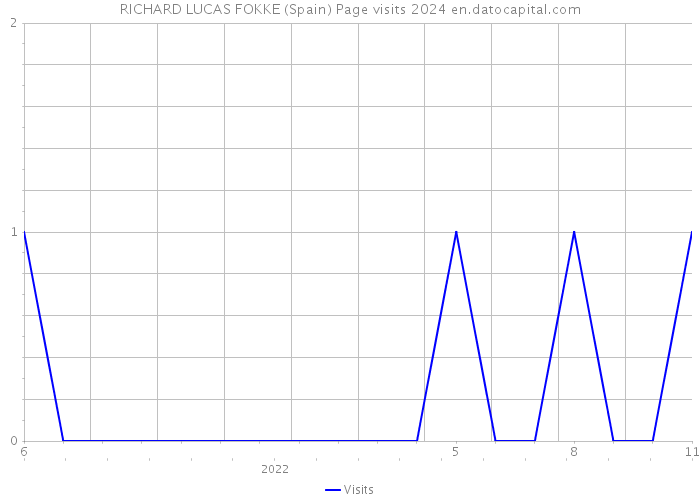 RICHARD LUCAS FOKKE (Spain) Page visits 2024 