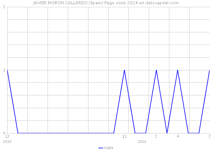 JAVIER MORON GALLARDO (Spain) Page visits 2024 