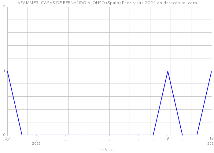 AFAMMER-CASAS DE FERNANDO ALONSO (Spain) Page visits 2024 