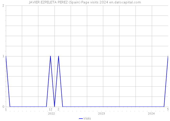 JAVIER EZPELETA PEREZ (Spain) Page visits 2024 