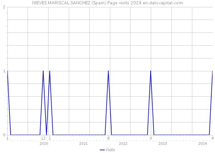 NIEVES MARISCAL SANCHEZ (Spain) Page visits 2024 