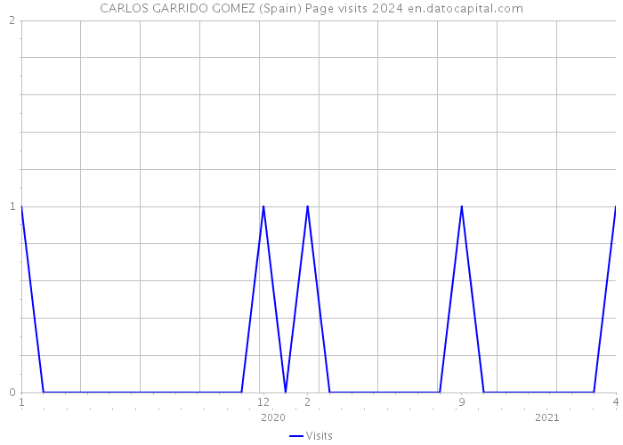 CARLOS GARRIDO GOMEZ (Spain) Page visits 2024 
