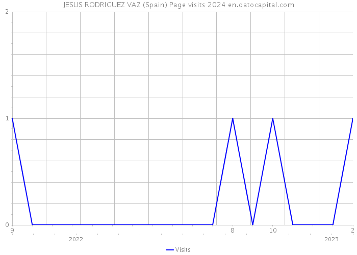 JESUS RODRIGUEZ VAZ (Spain) Page visits 2024 