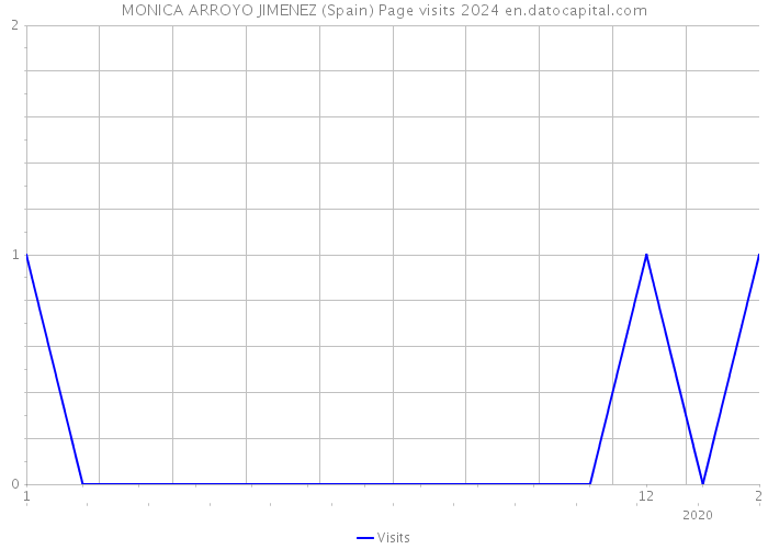 MONICA ARROYO JIMENEZ (Spain) Page visits 2024 