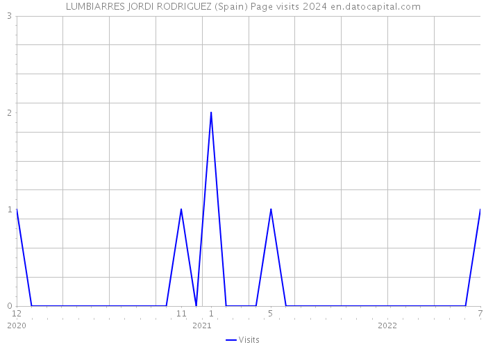 LUMBIARRES JORDI RODRIGUEZ (Spain) Page visits 2024 