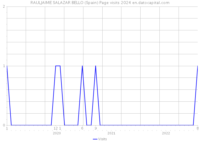 RAULJAIME SALAZAR BELLO (Spain) Page visits 2024 