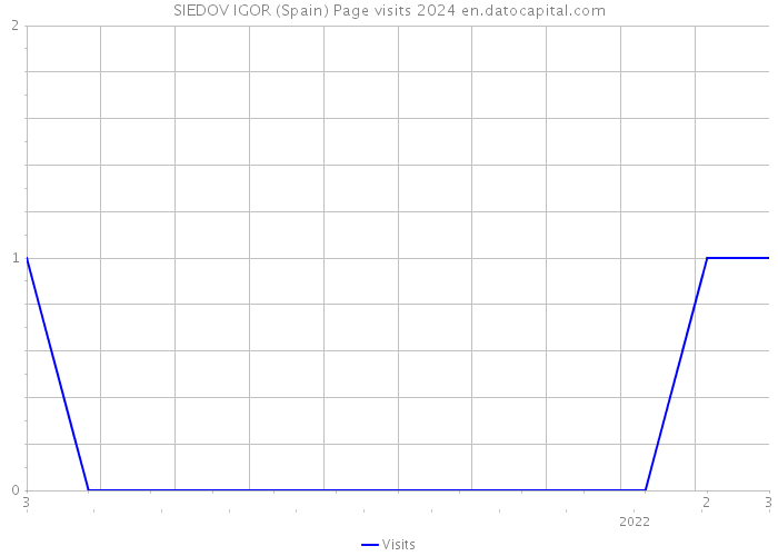 SIEDOV IGOR (Spain) Page visits 2024 