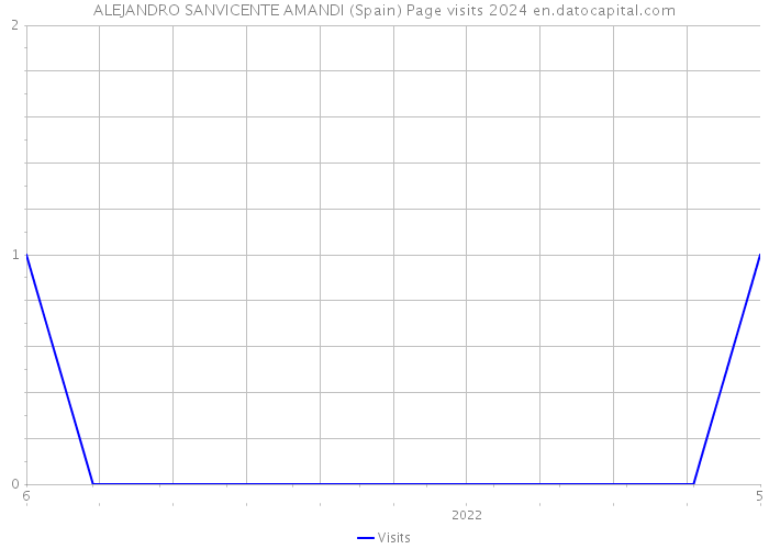 ALEJANDRO SANVICENTE AMANDI (Spain) Page visits 2024 