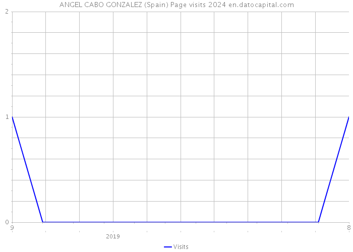 ANGEL CABO GONZALEZ (Spain) Page visits 2024 