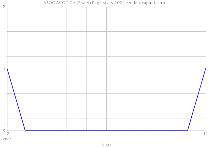 ASOC ACOGIDA (Spain) Page visits 2024 