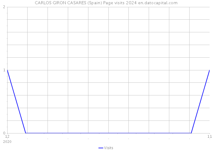 CARLOS GIRON CASARES (Spain) Page visits 2024 