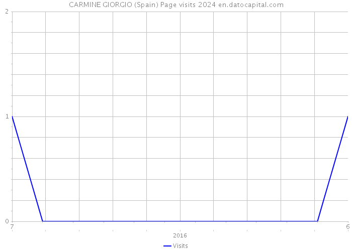 CARMINE GIORGIO (Spain) Page visits 2024 