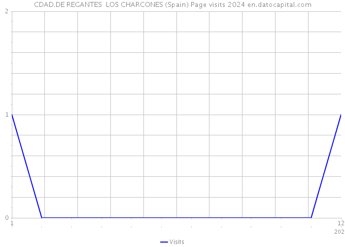 CDAD.DE REGANTES LOS CHARCONES (Spain) Page visits 2024 