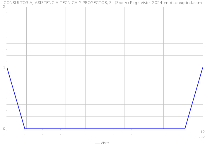 CONSULTORIA, ASISTENCIA TECNICA Y PROYECTOS, SL (Spain) Page visits 2024 