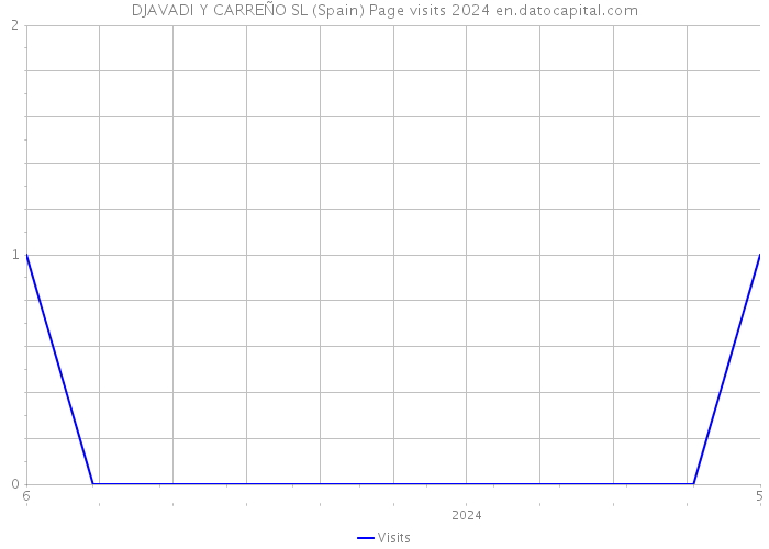 DJAVADI Y CARREÑO SL (Spain) Page visits 2024 