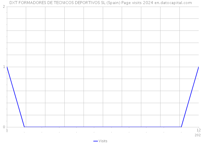 DXT FORMADORES DE TECNICOS DEPORTIVOS SL (Spain) Page visits 2024 