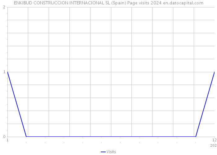 ENKIBUD CONSTRUCCION INTERNACIONAL SL (Spain) Page visits 2024 