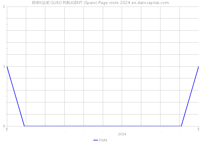 ENRIQUE GUSO RIBUGENT (Spain) Page visits 2024 