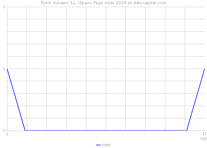 Extin Vulcano S.L. (Spain) Page visits 2024 