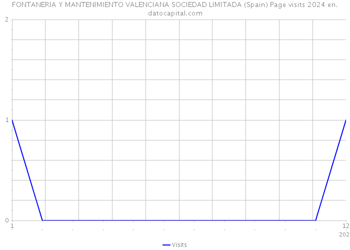FONTANERIA Y MANTENIMIENTO VALENCIANA SOCIEDAD LIMITADA (Spain) Page visits 2024 