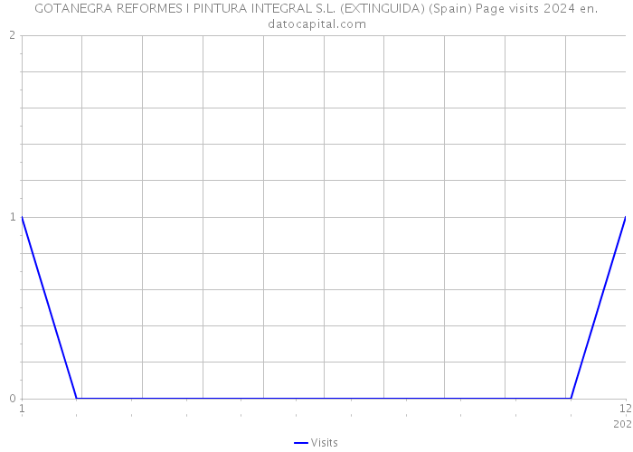 GOTANEGRA REFORMES I PINTURA INTEGRAL S.L. (EXTINGUIDA) (Spain) Page visits 2024 