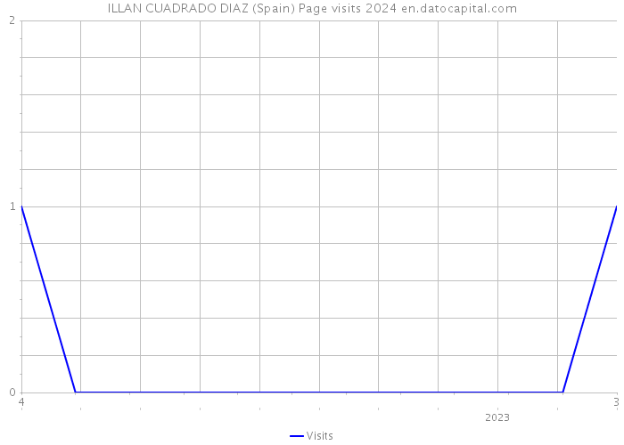 ILLAN CUADRADO DIAZ (Spain) Page visits 2024 