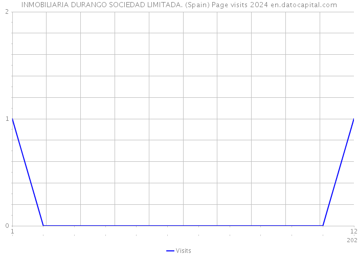 INMOBILIARIA DURANGO SOCIEDAD LIMITADA. (Spain) Page visits 2024 