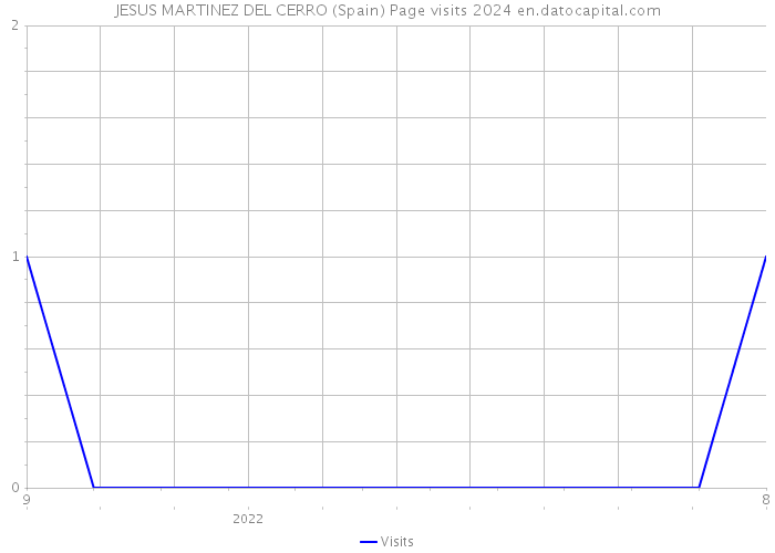 JESUS MARTINEZ DEL CERRO (Spain) Page visits 2024 