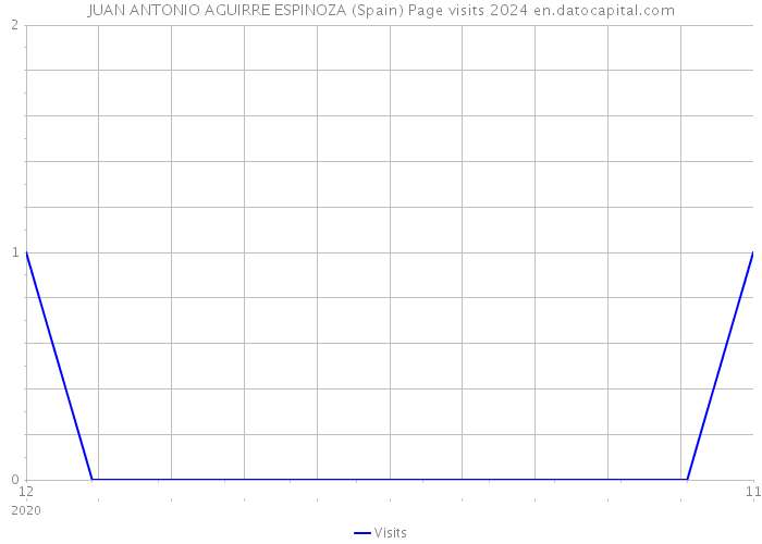 JUAN ANTONIO AGUIRRE ESPINOZA (Spain) Page visits 2024 