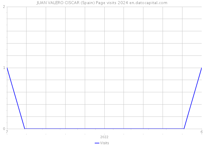 JUAN VALERO CISCAR (Spain) Page visits 2024 