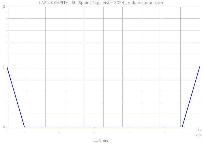 LASIUS CAPITAL SL (Spain) Page visits 2024 