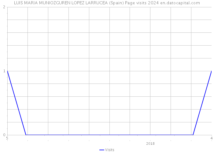 LUIS MARIA MUNIOZGUREN LOPEZ LARRUCEA (Spain) Page visits 2024 